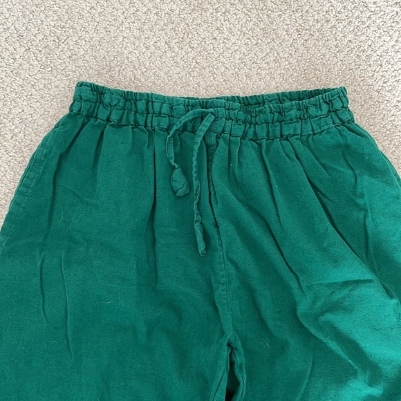 Green Cotton Pants Size S NWOT - Picture 3 of 4